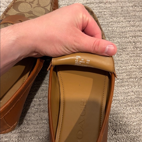 COACH loafers Size 9.5 US/42.5 lightly worn - Picture 8 of 8